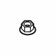 Volkswagen N-023-002-15 Upper Bracket Lock Nut
