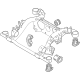 Volkswagen 1EA-505-235-BE Crossmember