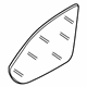 Volkswagen 3G8-857-521 Mirror Glass