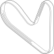 Volkswagen 06Q-903-137-A Serpentine Belt