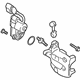 Volkswagen 3C0-615-403-H Caliper Assembly