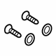 Volkswagen 5C3-898-109 Rear Track Mount Kit