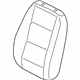 Volkswagen 3G8-881-775-G Seat Back Pad