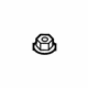 Volkswagen WHT-000-741 Seat Back Frame Nut