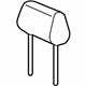 Volkswagen 5C6-881-901-83V Headrest