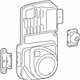 Volkswagen 3D0-907-561-J Distance Sensor