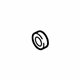 Volkswagen N-989-910-01 Center Belt Assembly Retainer Nut
