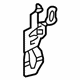 Volkswagen 3D0-810-931-A Actuator Bracket
