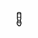 Volkswagen 3D0-864-993 Finish Plate Pin