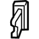 Volkswagen 1J0-906-029-A Retaining Bracket