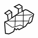 Volkswagen 5N0-857-889-A Deform Element