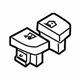 Volkswagen 3D0-963-563-B-5B2 Seat Heat Switch
