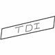 Volkswagen 1K9-853-675-K-WWS Nameplate