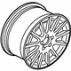 Volkswagen 1J0-601-025-BD-Z31 Wheel, Alloy