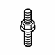Volkswagen N-911-390-01 Fender Bolt