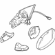 Volkswagen 3C8-857-507-BT-9B9 Mirror Assembly