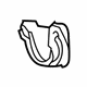 Volkswagen 5G0-858-573 Retainer