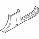 Volkswagen 7P0-853-845-F-3G4 Lower Center Pillar Trim