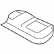 Volkswagen 1C0-885-375-C Seat Cushion Pad