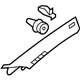 Volkswagen 3C8-867-233-D-BR2 Windshield Pillar Trim