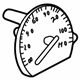 Volkswagen 701-919-253-A Tachometer