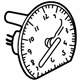 Volkswagen 701-919-201 Clock