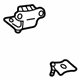 Volkswagen 3B9-827-301-E Hinge