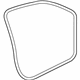 Volkswagen 5N0-837-701-A-5AP Door Weatherstrip