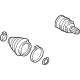 Volkswagen 5QM-498-099-G Outer CV Joint