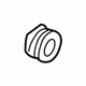 Volkswagen 1J0-819-498 Case Grommet