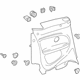 Volkswagen 5C3-867-043 Quarter Trim Panel