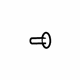Volkswagen WHT-004-518 Latch Screw