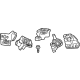 Volkswagen 5H0-998-225 Repair Kit