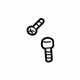 Volkswagen N-101-559-06 Hinge Bolt