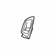 Volkswagen 561-863-349-C-82V Switch Bezel