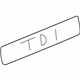 Volkswagen 1E0-853-675-739 Nameplate