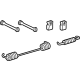 Volkswagen 1EA-698-545 Brake Shoes Hardware Kit