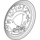 Volkswagen 1EA-609-425-A Backing Plate