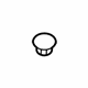 Volkswagen 8Z0-955-205 Wiper Arm Cap
