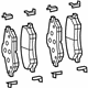 Volkswagen 7B0-698-151-F Brake Pads