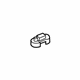 Volkswagen 1S0-071-985 Rocker Molding Clip