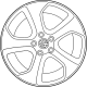 Volkswagen 5H0-601-025-AD-AX1 Wheel, Alloy