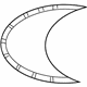 Volkswagen 1C0-945-191 Tail Lamp Assembly Gasket