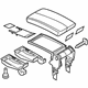 Volkswagen 7P6-864-207-B-86W Armrest Assembly