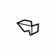 Volkswagen 1C0-867-388 Cover Clamp