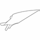 Volkswagen 5C6-867-287-F-82V Upper Quarter Trim