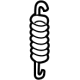 Volkswagen 431-609-715 Tension Spring