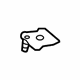 Volkswagen 3B9-827-157-A Hinge Gasket