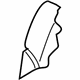 Volkswagen 561-885-776-B Seat Back Pad