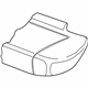 Volkswagen 561-885-319-R Seat Cushion Pad